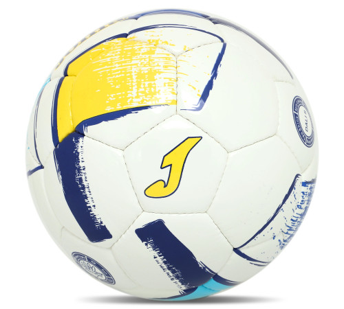 М'яч футбольний Joma DALI II №5 PU блакитний-синій-жовтий