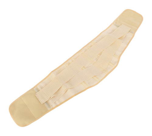 Пояс корсет для поддержки поясницы SP-Sport BACK SUPPORT телесный