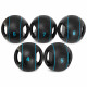 Медбол мяч медицинский двуручный с хватами LiveUp Medicine Ball 5кг черный