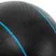 Медбол м'яч медичний дворучний з хватами LiveUp Medicine Ball 6кг чорний