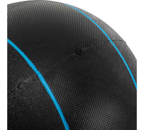 Медбол м'яч медичний дворучний з хватами LiveUp Medicine Ball 8кг чорний