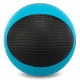 М'яч медичний медбол Medicine Ball LiveUp 2 кг чорний-синій