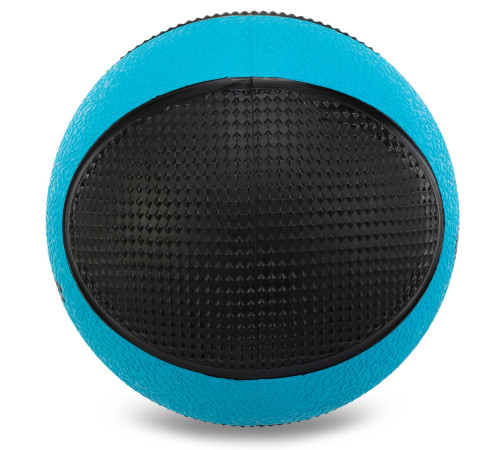 Мяч медицинский медбол Medicine Ball LiveUp 4кг черный-синий