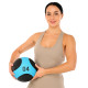 Мяч медицинский медбол Medicine Ball LiveUp 4кг черный-синий