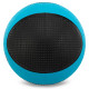 М'яч медичний медбол Medicine Ball LiveUp 5кг чорний-синій
