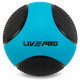 М'яч медичний медбол Medicine Ball LiveUp 5кг чорний-синій