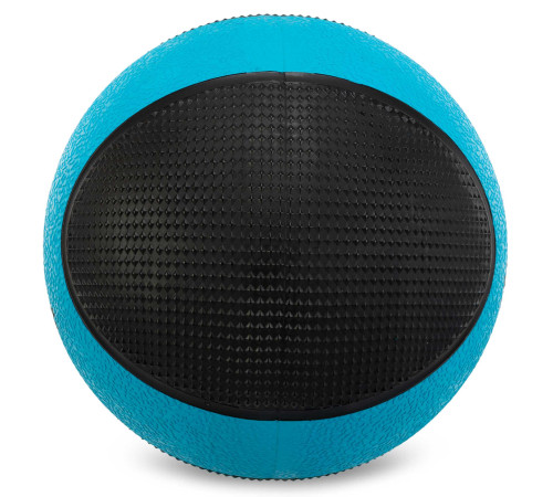 М'яч медичний медбол Medicine Ball LiveUp 8кг чорний-синій