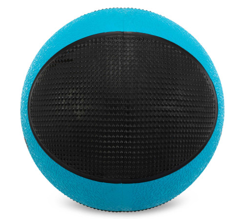 Мяч медицинский медбол Medicine Ball LiveUp 9кг черный-синий
