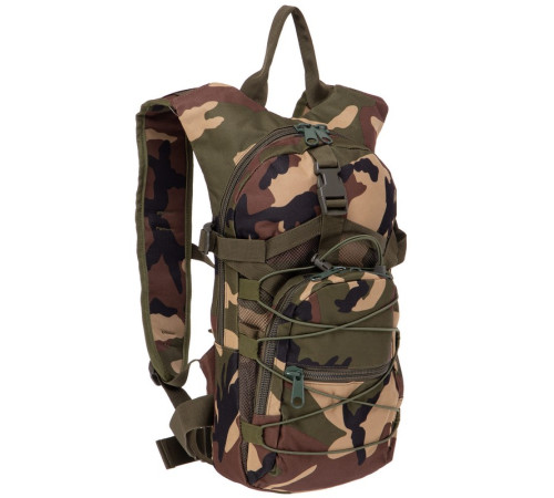 Рюкзак с гидратором KMS SP-Sport 8л 45х25х7см камуфляж Woodland