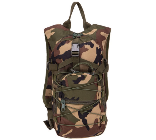 Рюкзак с гидратором KMS SP-Sport 8л 45х25х7см камуфляж Woodland