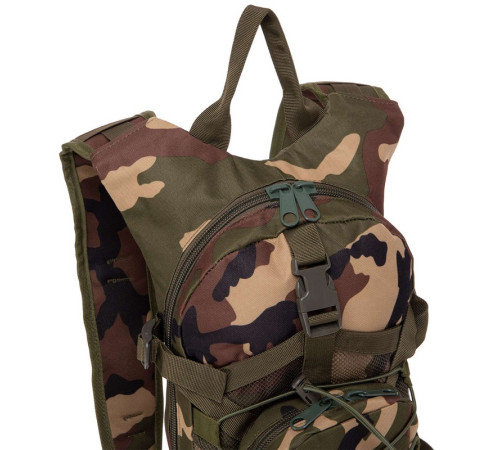 Рюкзак с гидратором KMS SP-Sport 8л 45х25х7см камуфляж Woodland