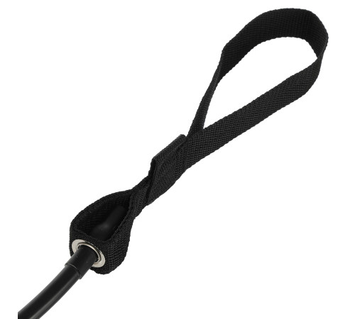 Палка гимнастическая с эспандерами Gym Stick для фитнеса SP-Sport 1,3м черный