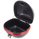 Кофр центральний задній для мотоцикла пластиковий Top Case BUOTAI 1шт 40x30x43см чорний-червоний