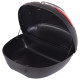 Кофр центральний задній для мотоцикла пластиковий Top Case YUNMING 1шт 44x32x60см чорний-червоний