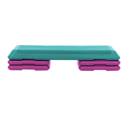Степ-платформа для фітнесу та аеробіки 3 рівня висоти SP-Sport 110x36,5x10-21см кольори в асортименті