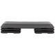 Степ-платформа для фітнесу та аеробіки 3 рівня висоти SP-Sport 110x36,5x10-21см кольори в асортименті