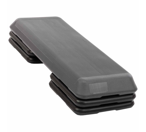 Степ-платформа для фітнесу та аеробіки 3 рівня висоти SP-Sport 110x36,5x10-21см кольори в асортименті