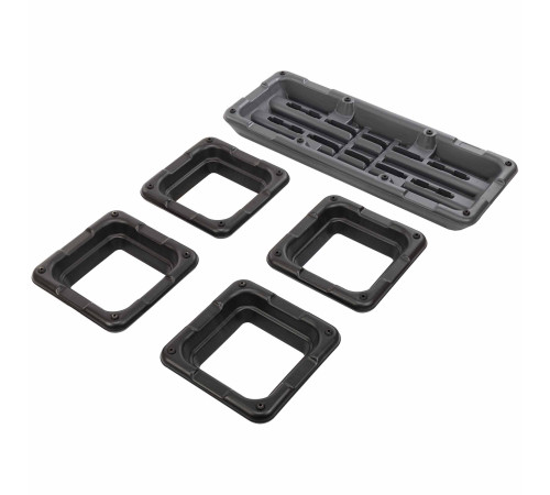 Степ-платформа для фітнесу та аеробіки 3 рівня висоти SP-Sport 110x36,5x10-21см кольори в асортименті