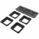 Степ-платформа для фітнесу та аеробіки 3 рівня висоти SP-Sport 110x36,5x10-21см кольори в асортименті