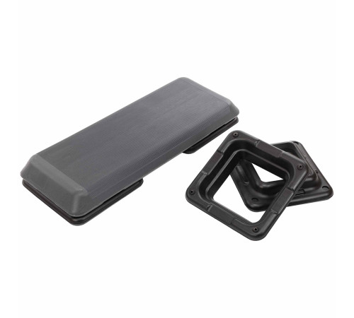 Степ-платформа для фітнесу та аеробіки 3 рівня висоти SP-Sport 110x36,5x10-21см кольори в асортименті