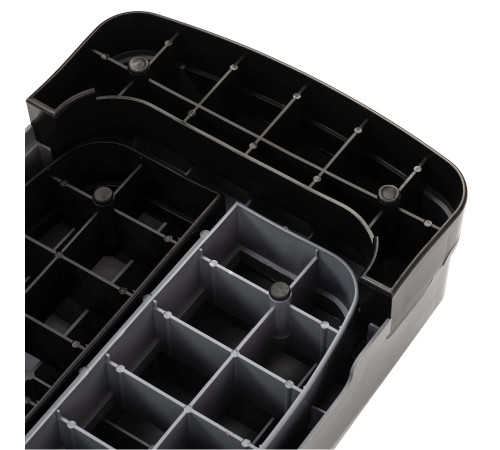 Степ-платформа для фітнесу та аеробіки 3 рівня висоти SP-Sport 85x30x15-25см сірий-чорний
