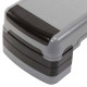 Степ-платформа для фітнесу та аеробіки 3 рівня висоти SP-Sport 85x30x15-25см сірий-чорний