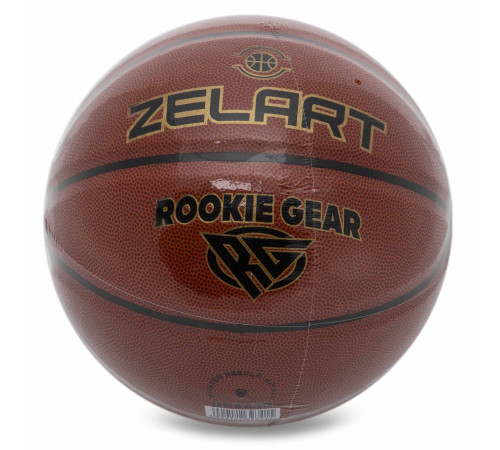М'яч баскетбольний ZELART ROOKIE GEAR розмір 7 коричневий