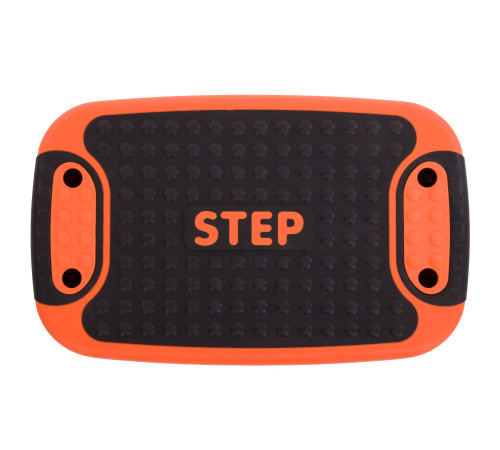 Степ-платформа балансувальна 4 в 1 MULTIFUNCTIONAL STEP Zelart 53x36x14см чорний-помаранчевий