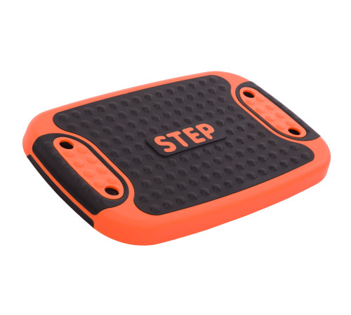 Степ-платформа балансувальна 4 в 1 MULTIFUNCTIONAL STEP Zelart 53x36x14см чорний-помаранчевий