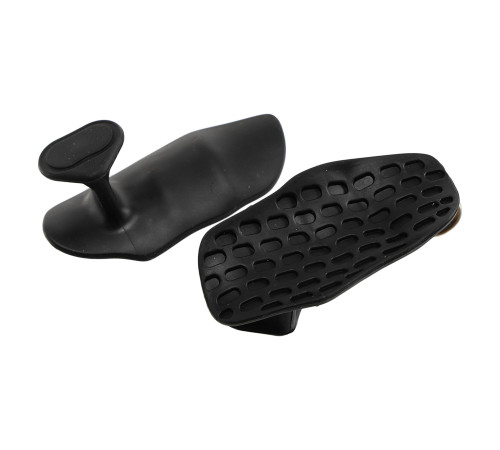 Накладки на долоні грипси Gym Grips Gloves для силових тренувань та турніка силіконові нековзні SP-Sport 2 шт чорний