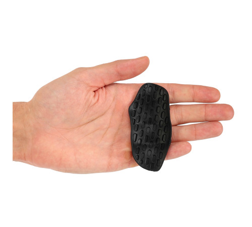 Накладки на долоні грипси Gym Grips Gloves для силових тренувань та турніка силіконові нековзні SP-Sport 2 шт чорний