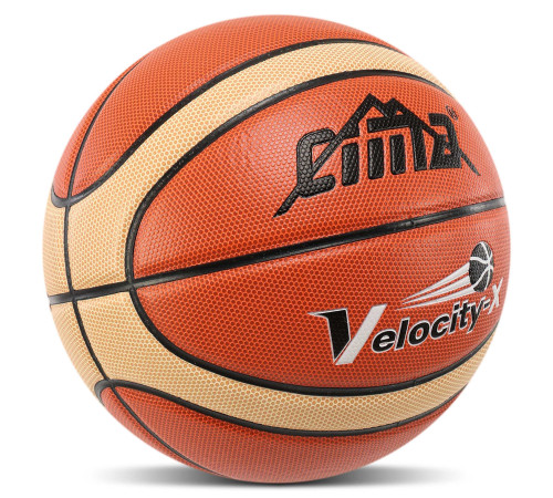 М'яч баскетбольний CIMA VELOCITY-X розмір 7 помаранчевий-білий