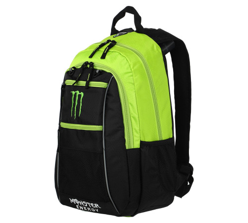 Моторюкзак із місцем під гідратор MONSTER 14л 45x25x12см чорний-салатовий