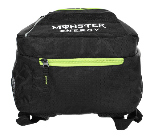 Моторюкзак із місцем під гідратор MONSTER 14л 45x25x12см чорний-салатовий