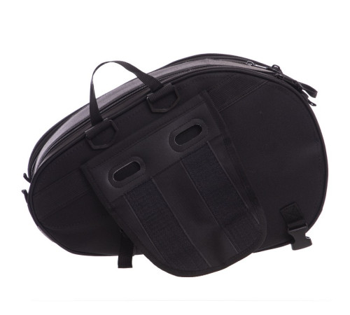 Сумки бічні текстильні для мотоцикла Soft panniers KOMINE 2шт 45х30х20см чорний