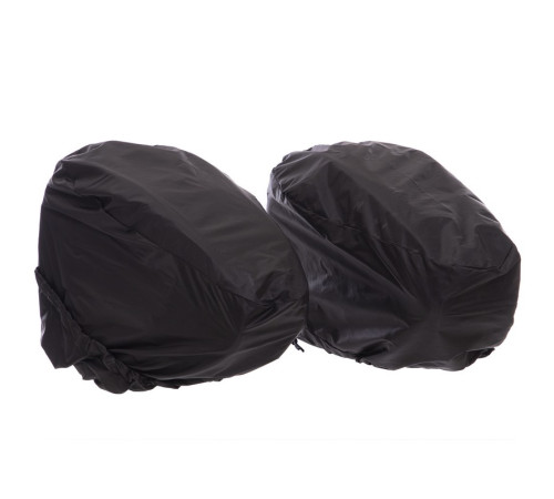 Сумки бічні текстильні для мотоцикла Soft panniers KOMINE 2шт 45х30х20см чорний