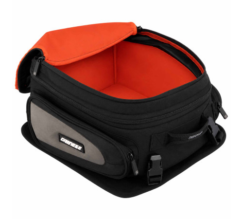 Сумка на бак мотоцикла на магнітах Tank Bag DAINESE 37х31х18см чорний