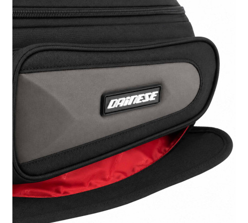 Сумка на бак мотоцикла на магнітах Tank Bag DAINESE 37х31х18см чорний
