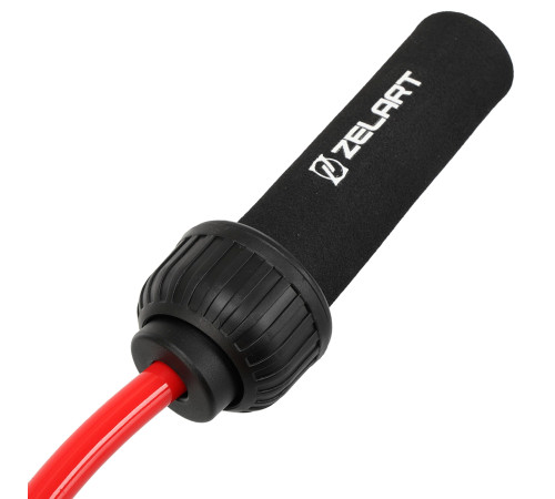 Скакалка Zelart POWER ROPE LIGHT 2,7м кольори в асортименті