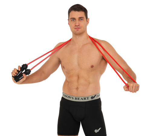 Скакалка Zelart POWER ROPE LIGHT 2,7м кольори в асортименті