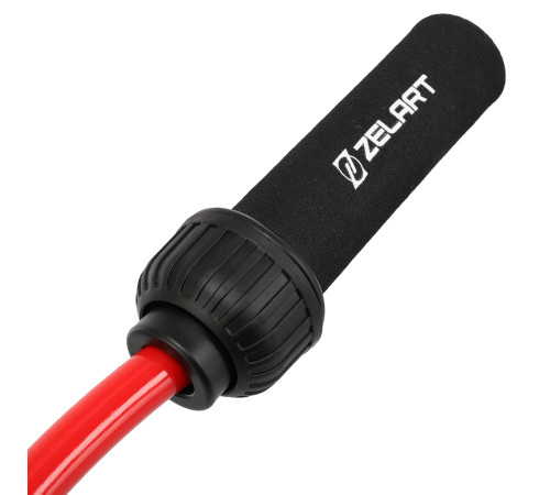Скакалка Zelart POWER ROPE MEDIUM 2,7м цвета в ассортименте
