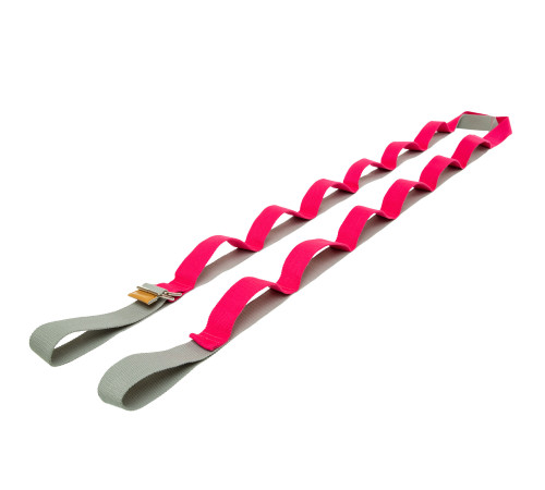 Стрічка стропа з петлями для розтяжки Stretch Strap з дверним якорем SP-Sport 14 петель кольори в асортименті