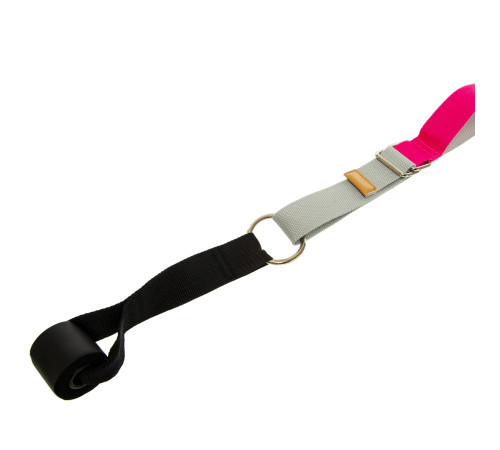 Стрічка стропа з петлями для розтяжки Stretch Strap з дверним якорем SP-Sport 14 петель кольори в асортименті