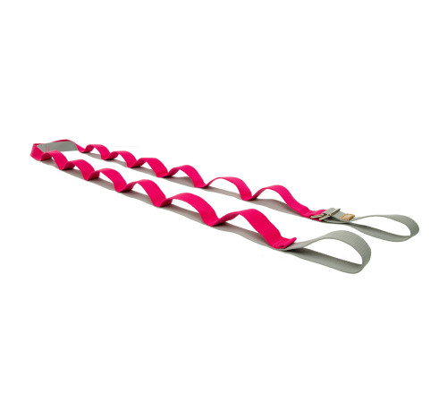 Стрічка стропа з петлями для розтяжки Stretch Strap з дверним якорем SP-Sport 14 петель кольори в асортименті