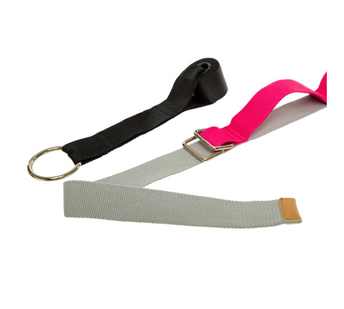 Стрічка стропа з петлями для розтяжки Stretch Strap з дверним якорем SP-Sport 14 петель кольори в асортименті