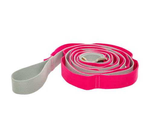 Стрічка стропа з петлями для розтяжки Stretch Strap з дверним якорем SP-Sport 14 петель кольори в асортименті