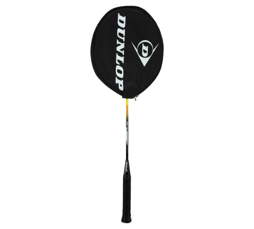 Ракетка для бадмінтону професійна в чохлі DUNLOP NITRO-STAR SSX 1.0 YLW G6 HH NF кольори в асортименті