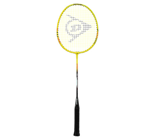 Ракетка для бадмінтону професійна в чохлі DUNLOP NITRO-STAR SSX 1.0 YLW G6 HH NF кольори в асортименті