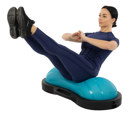 Напівсфера для фітнесу Balance Trainer LiveUp чорний-синій
