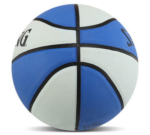 Мяч баскетбольный резиновый SPALDING ALT PANEL размер 7 синий-белый